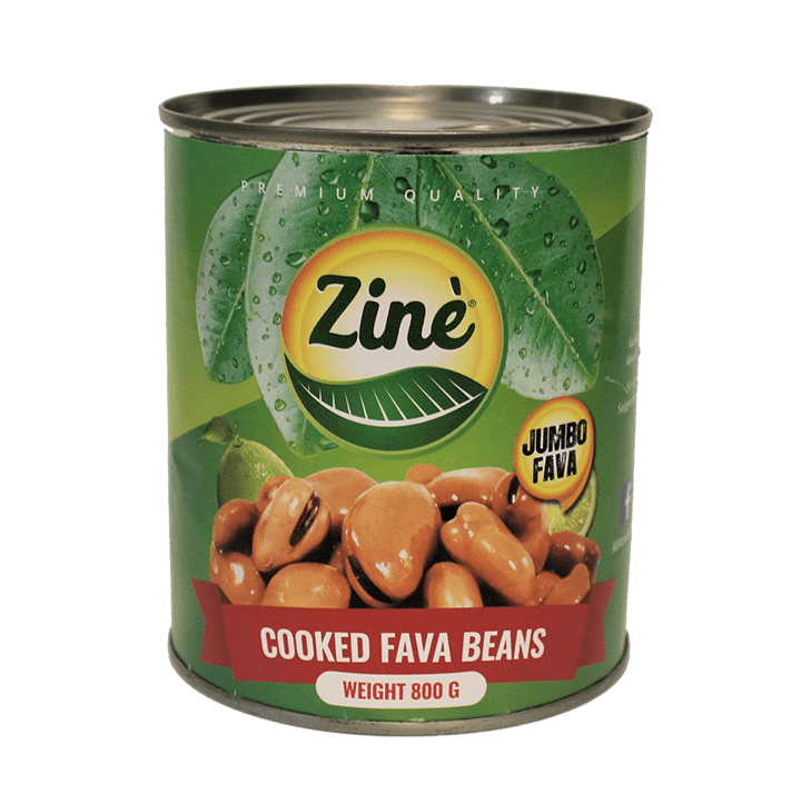 Zine gekochte Saubohnen (800g.)