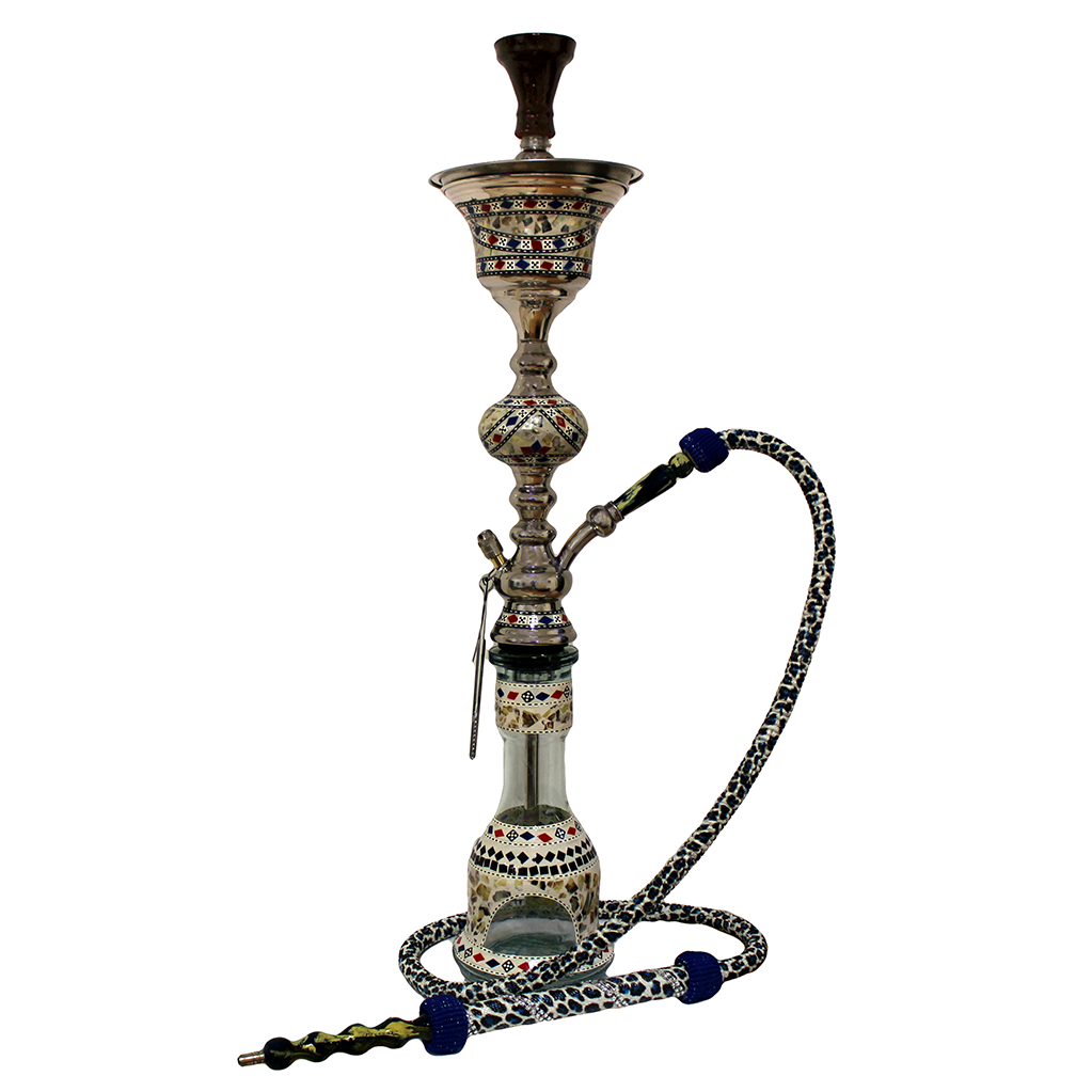 Wasserpfeife Muschelschalen Design mittelgroß (Nr.13)