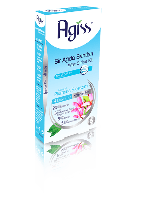 Agiss Kaltwachsstreifen - Set für alle Hauttypen (41 Streifen)