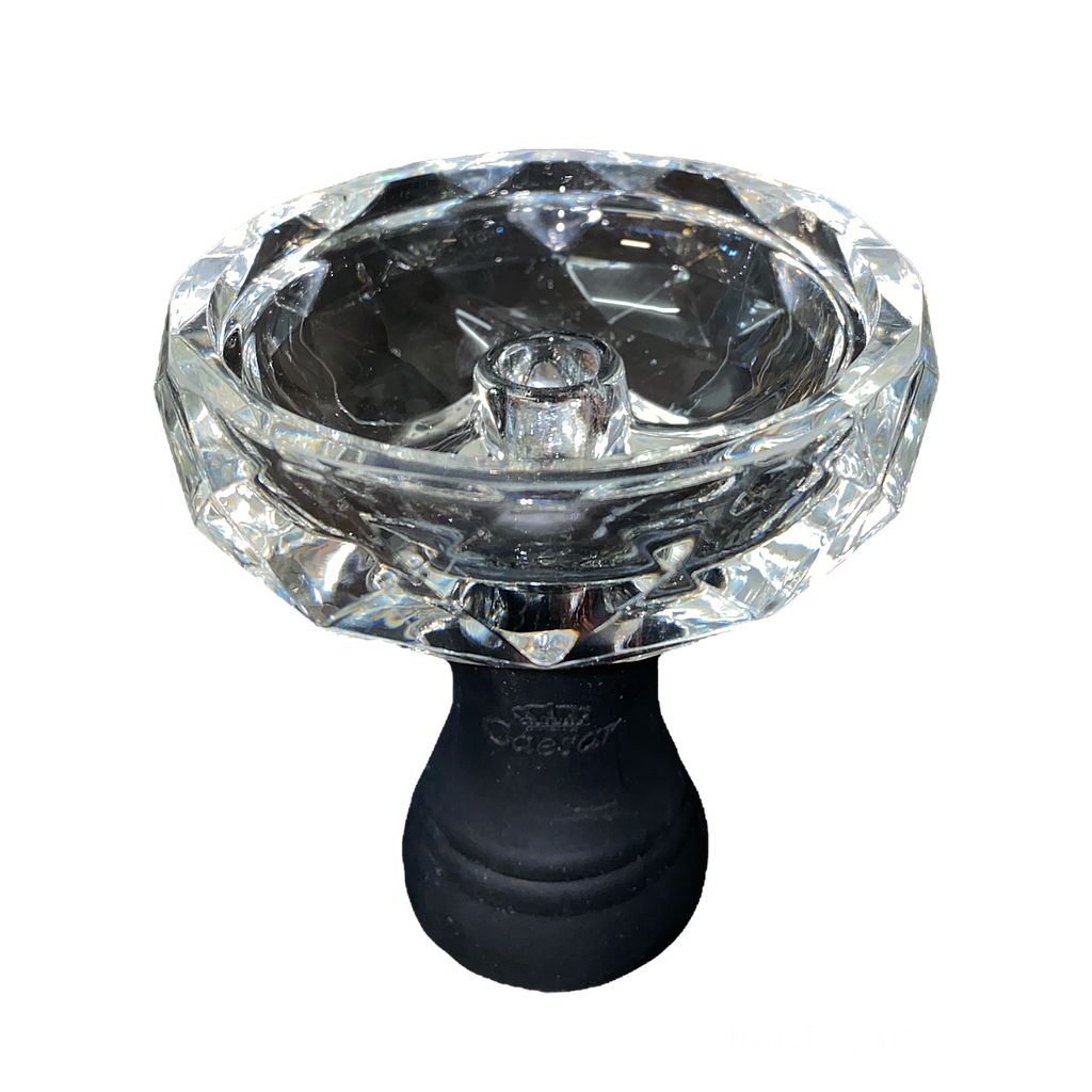 Wasserpfeifen Kopf Caesar aus Glas