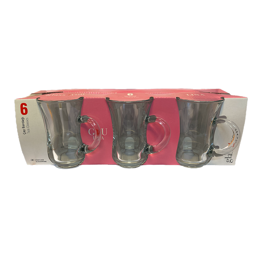 Keyif Teeglas mit Griff