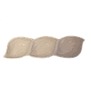 Schalen aus Porzellan (Blattform) 2754