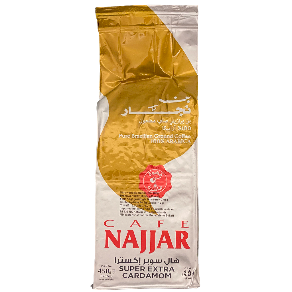 Najjar Kaffee mit super extra Kardamom (450g)