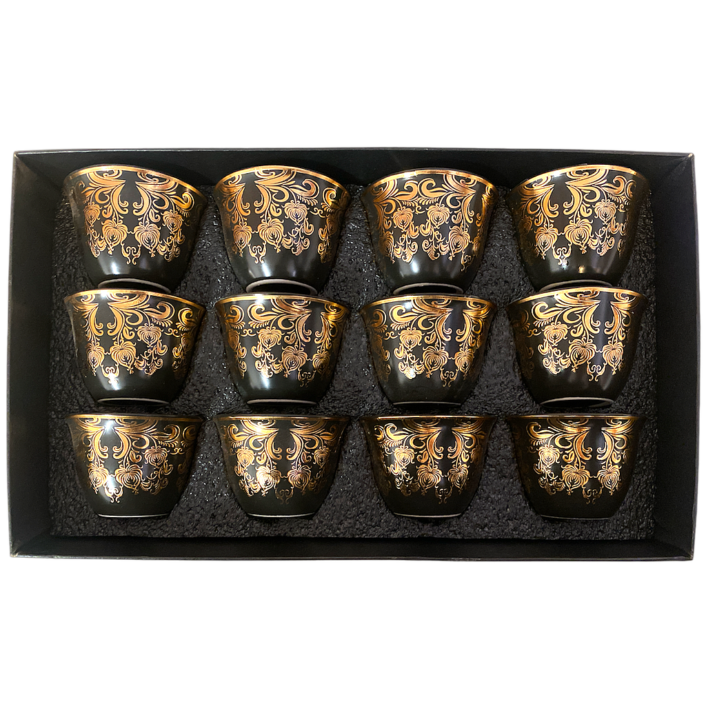 Kaffeetassen ohne Griff 12er (752-21)