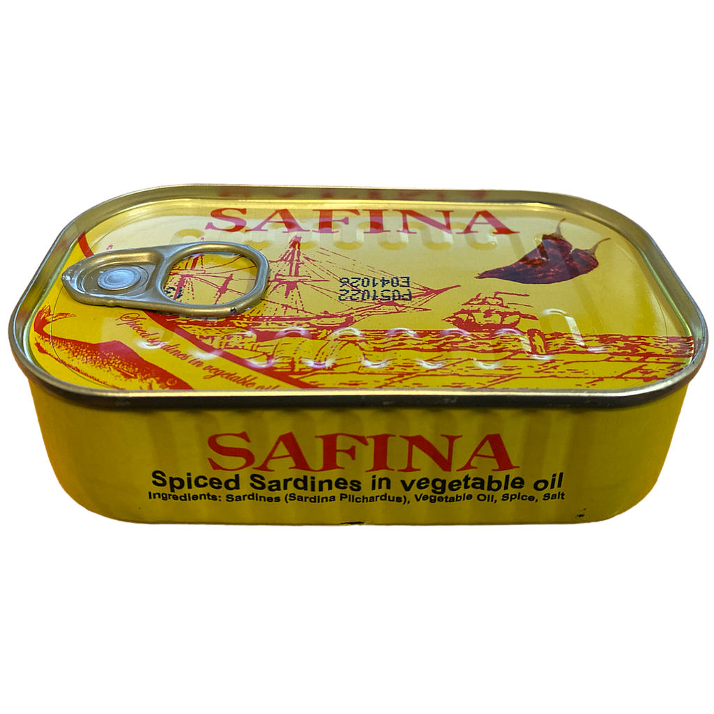 Safina Sardinen scharf in Pflanzenöl (125g)