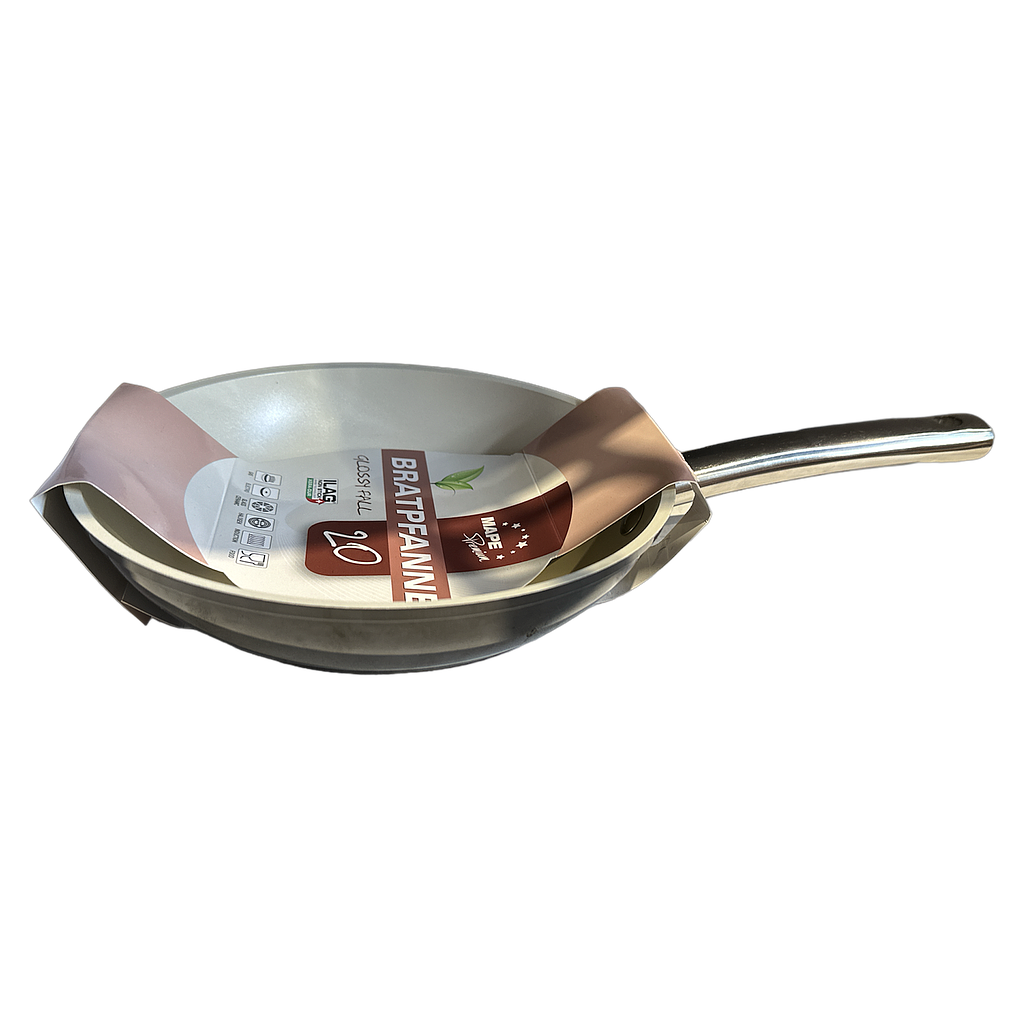 Alu Bratpfanne 20cm Glossy Fall grau