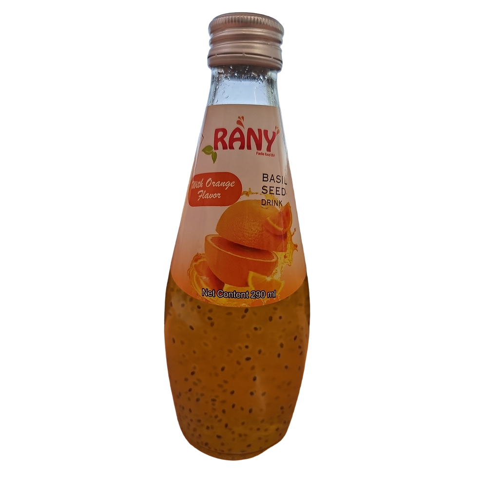 Rany Orangengetränk mit Chiasamen (290ml)