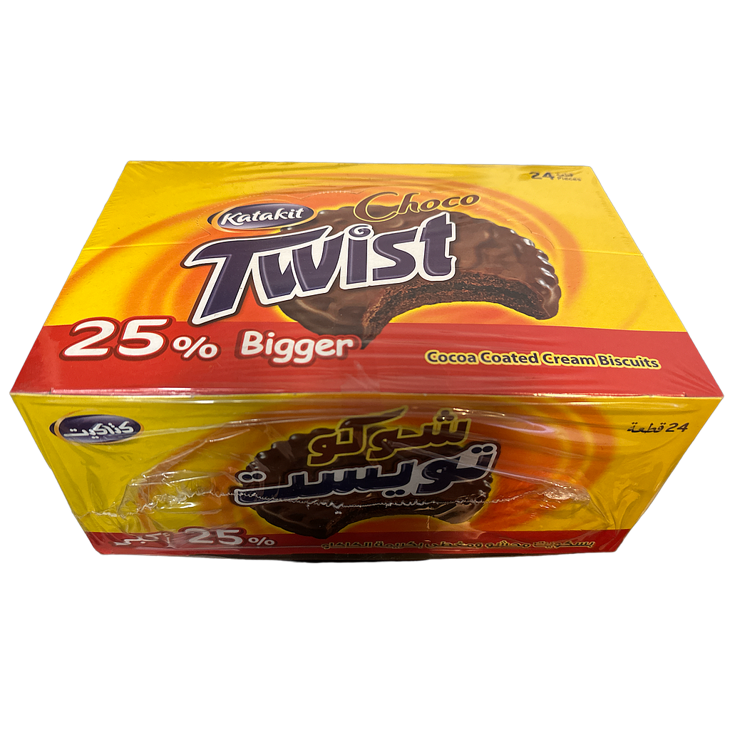 Katakit Twist umhüllte Schokocreme Biscuits (528g.)