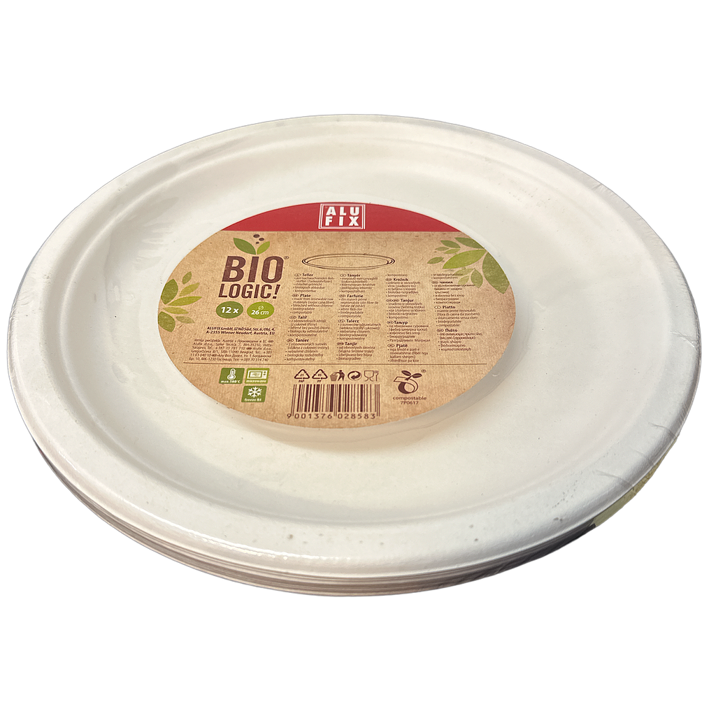 Bio Logic Menüteller (Ø 26cm/12Stk)