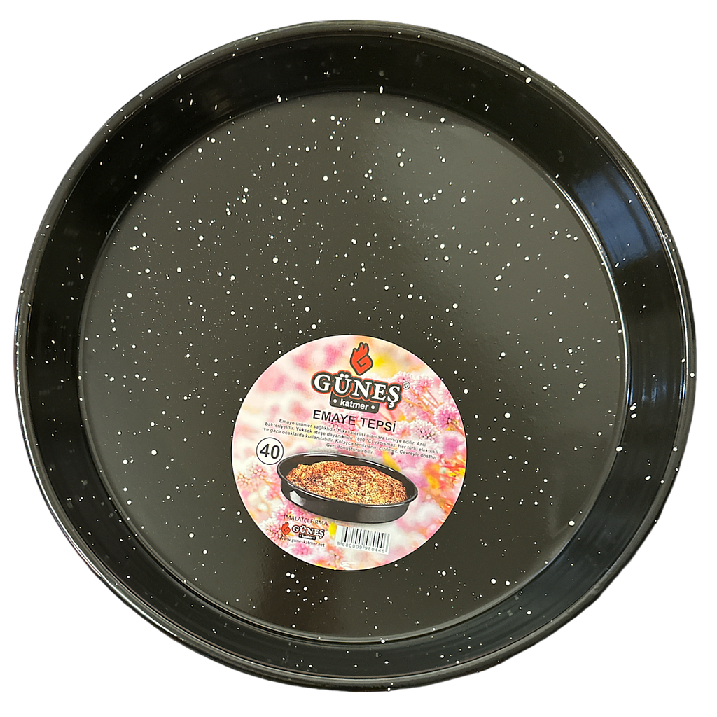 Emaye Tablett 40cm 