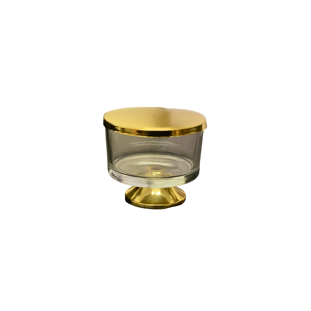 King Luxus Zuckerschale mit Deckel 4802