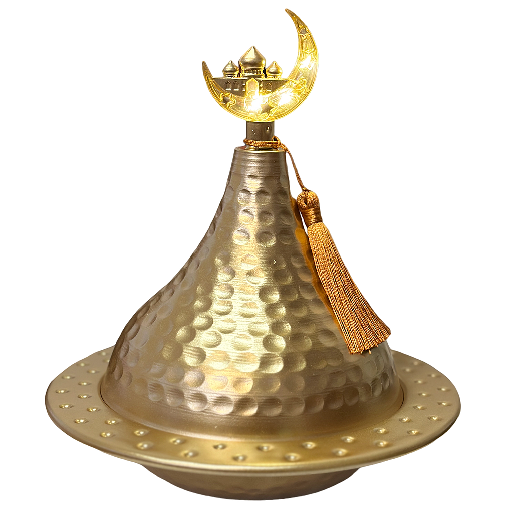 Servierschale golden für Ramadan 7052-8