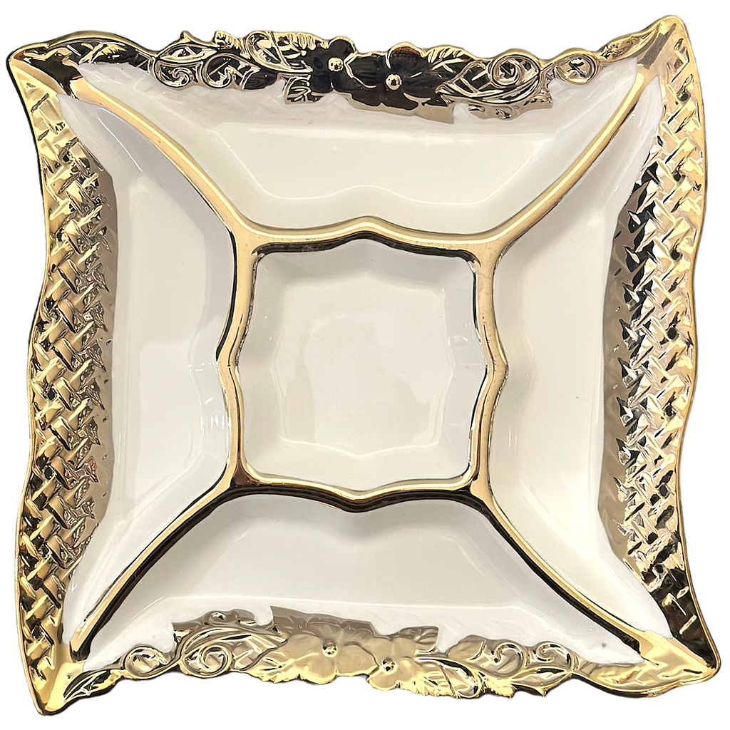 Torino Snackschale aus Porzellan 5Teilung 8940-6