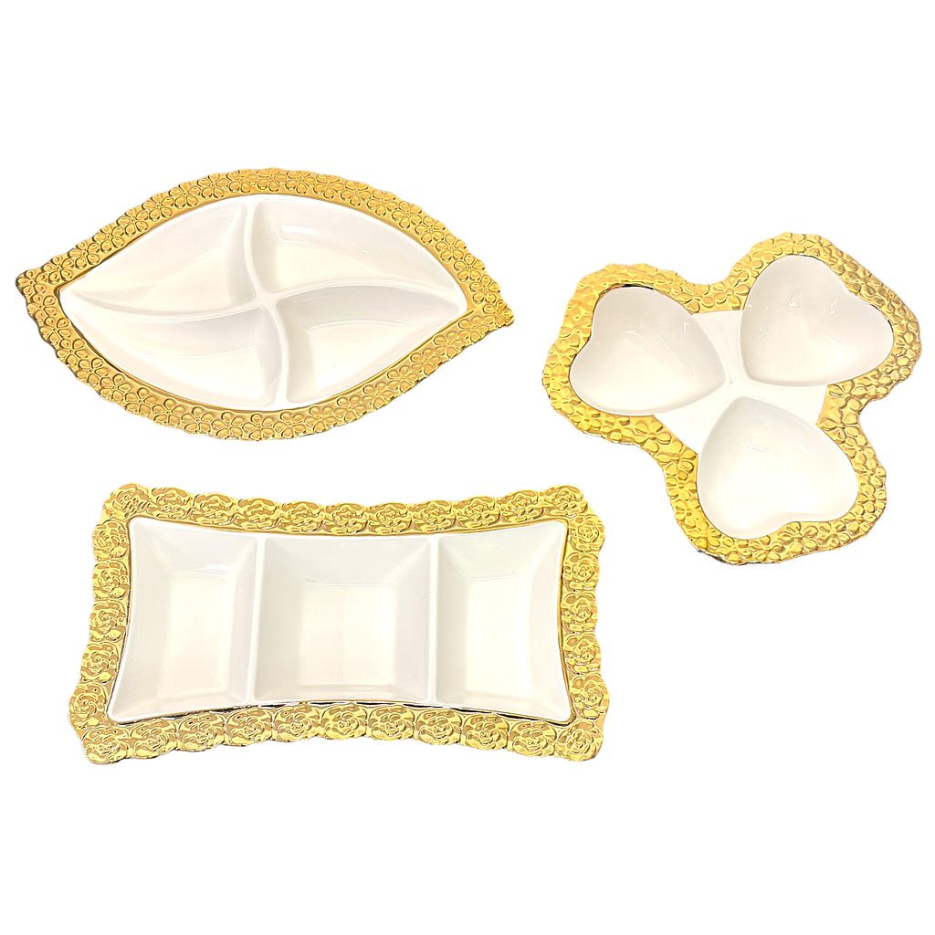 Torino Snackschale aus Porzellan 3tlg 8202/3596