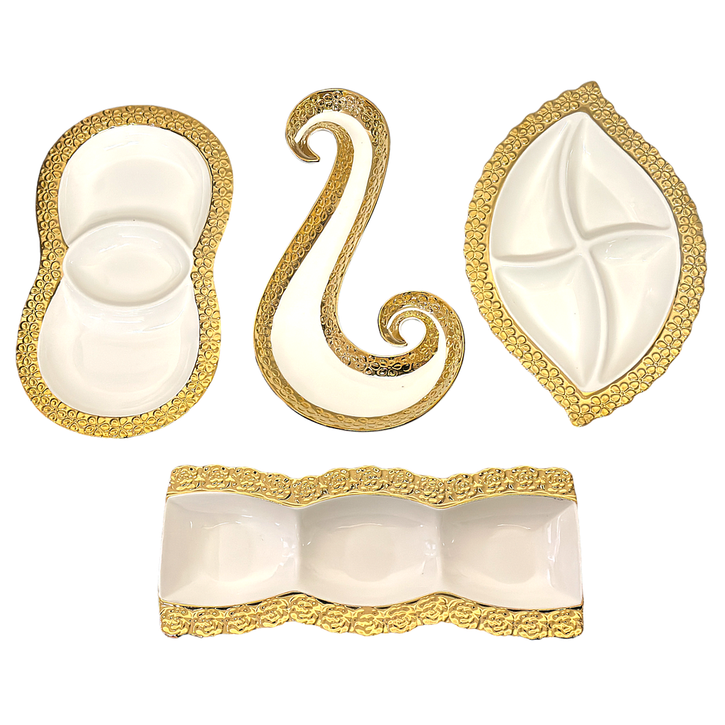 Torino Snackschale aus Porzellan 4tlg 8216/3602