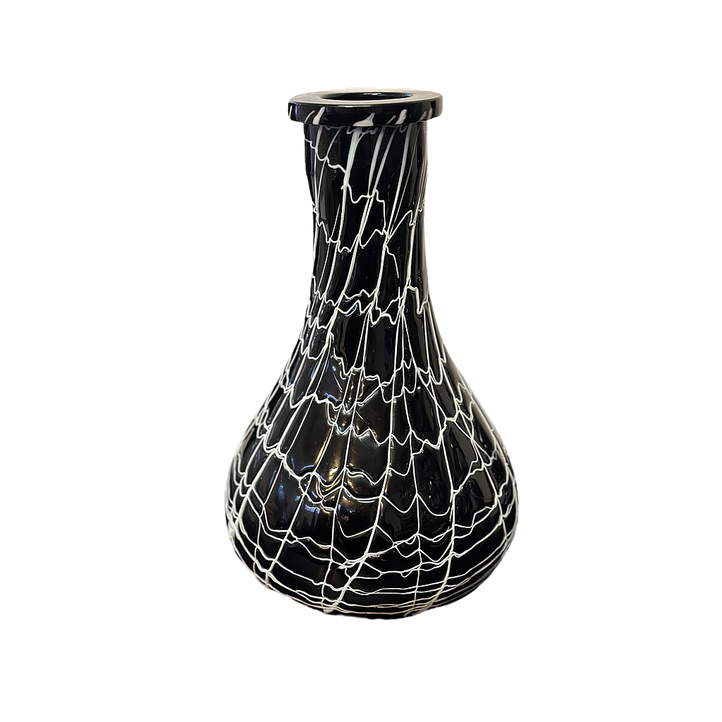 Wasserpfeifen Wassergefäß aus Glas mit Marmor Design 