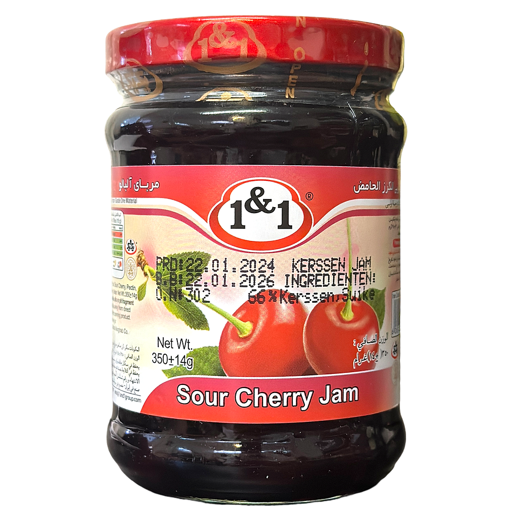 1&amp;1 Kirschmarmelade Sauer (350g.)