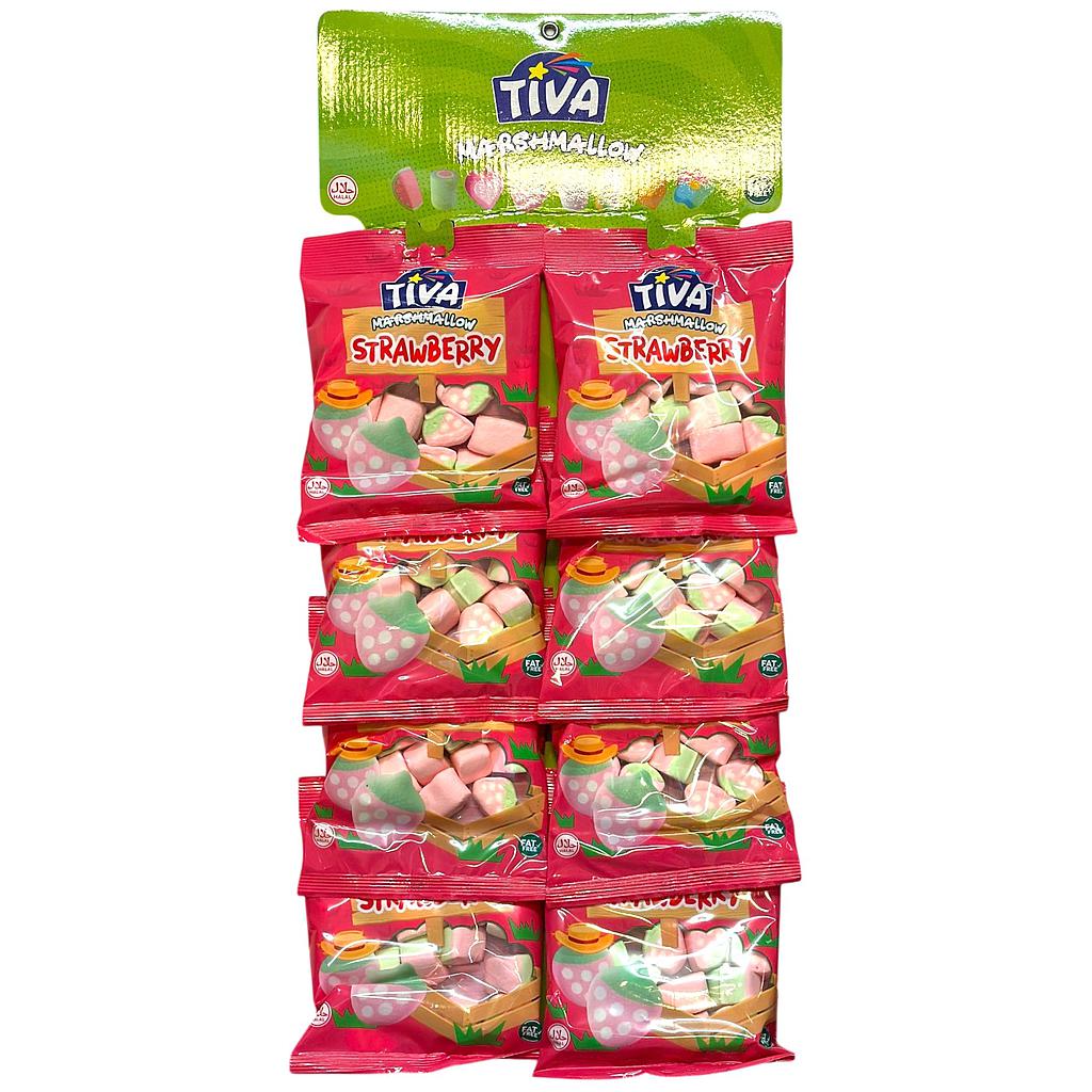 Tiva Strawberry Marshmallow (8x60g)