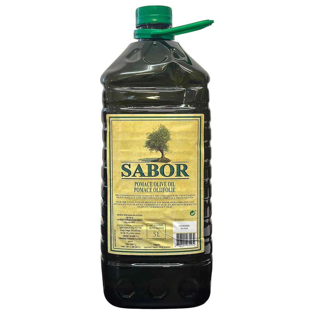 Sabor Oliventresteröl PET-Flasche (5L)