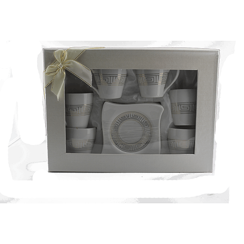 Tee Tasse mit Untertassen 6er 1133/A312