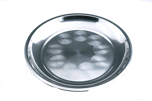 Serviertablett 25 cm Stainless Steel 1180/A601