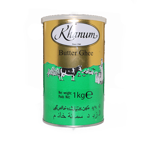 Butterfett Khanum in Dosen (1kg)