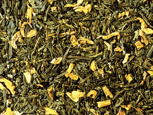 Grüntee Sencha Pfirsich (1Kg)