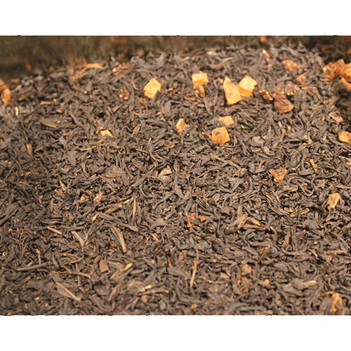 Schwarzteemischung Erdbeere Sahne (1Kg)