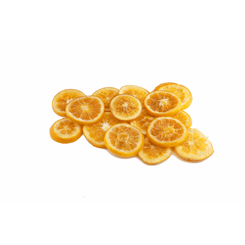 Orangenscheiben glasiert (1Kg)