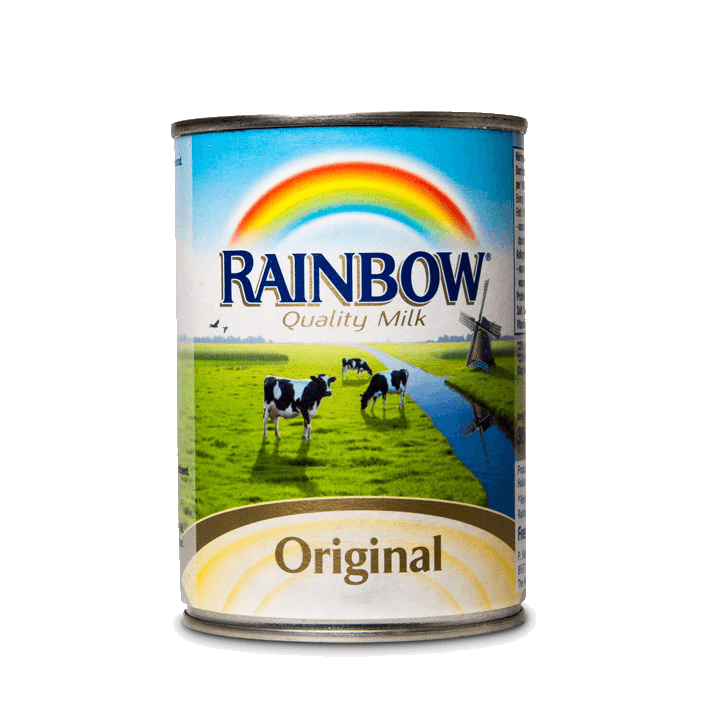 Rainbow Kondensmilch in Dosen (410g.)