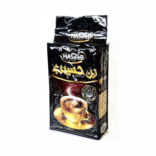 Kaffee Haseeb mit Kardamom 30 % super extra schwarz Vakuum (500g.)
