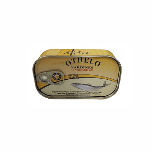 Sardinen in Pflanzenöl "Othelo" (125g.)