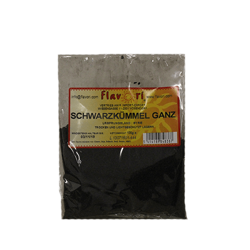 Flavori schwarzer Kümmel (100g.)