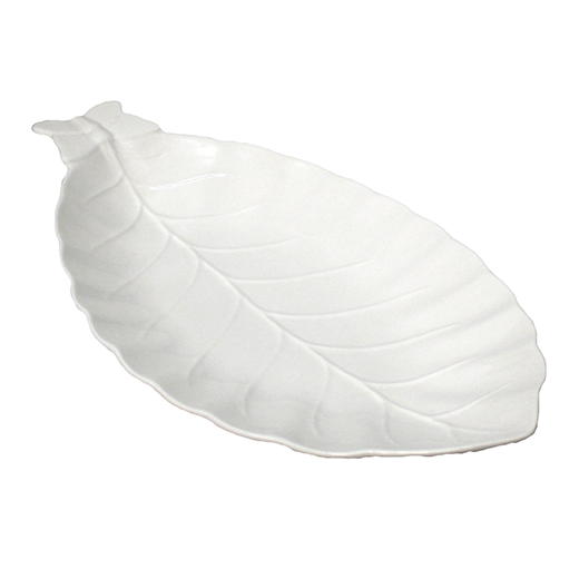 Porzellan Servierteller &quot;Blatt&quot; 45cm AMS-338/A438