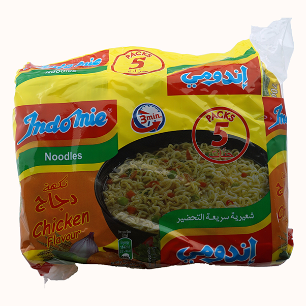 Indomie Nudelsuppe Huhn Geschmack (8x5x75g.)