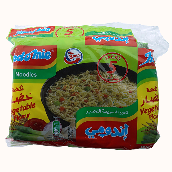 Indomie Nudelsuppe Gemüse Geschmack (8x5x75g.)