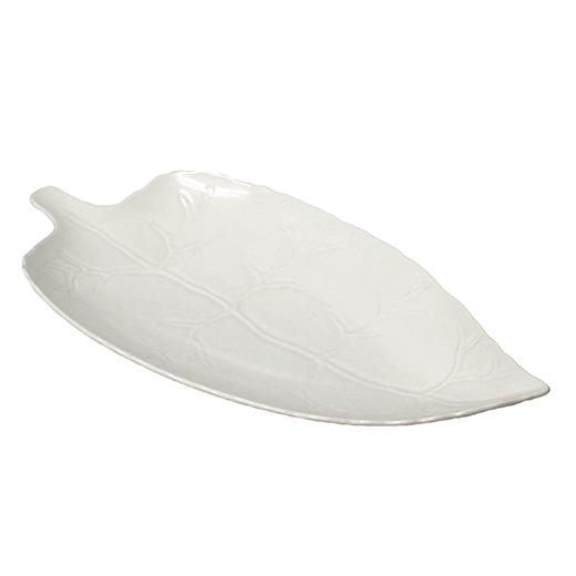 Porzellan-Schale 46cm &quot;Blatt&quot; 2741/A418