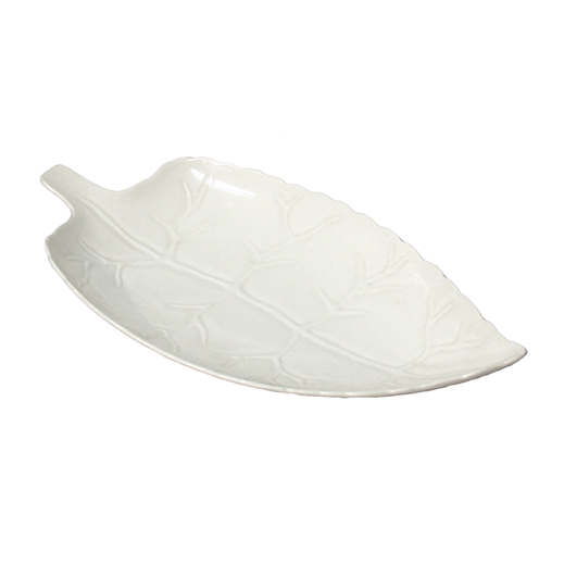 Porzellan-Schale 40cm &quot;Blatt&quot; 2742/A417