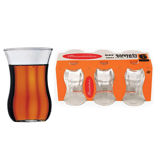 Teeglas Optikli 6er 42021