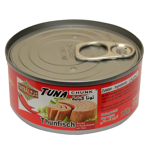 Tayba Thunfisch mit Chili (160g)