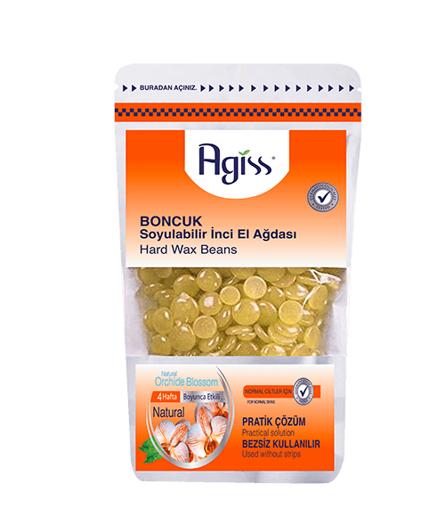 Agiss Hartwachs Bohnen - Natural (220gr)