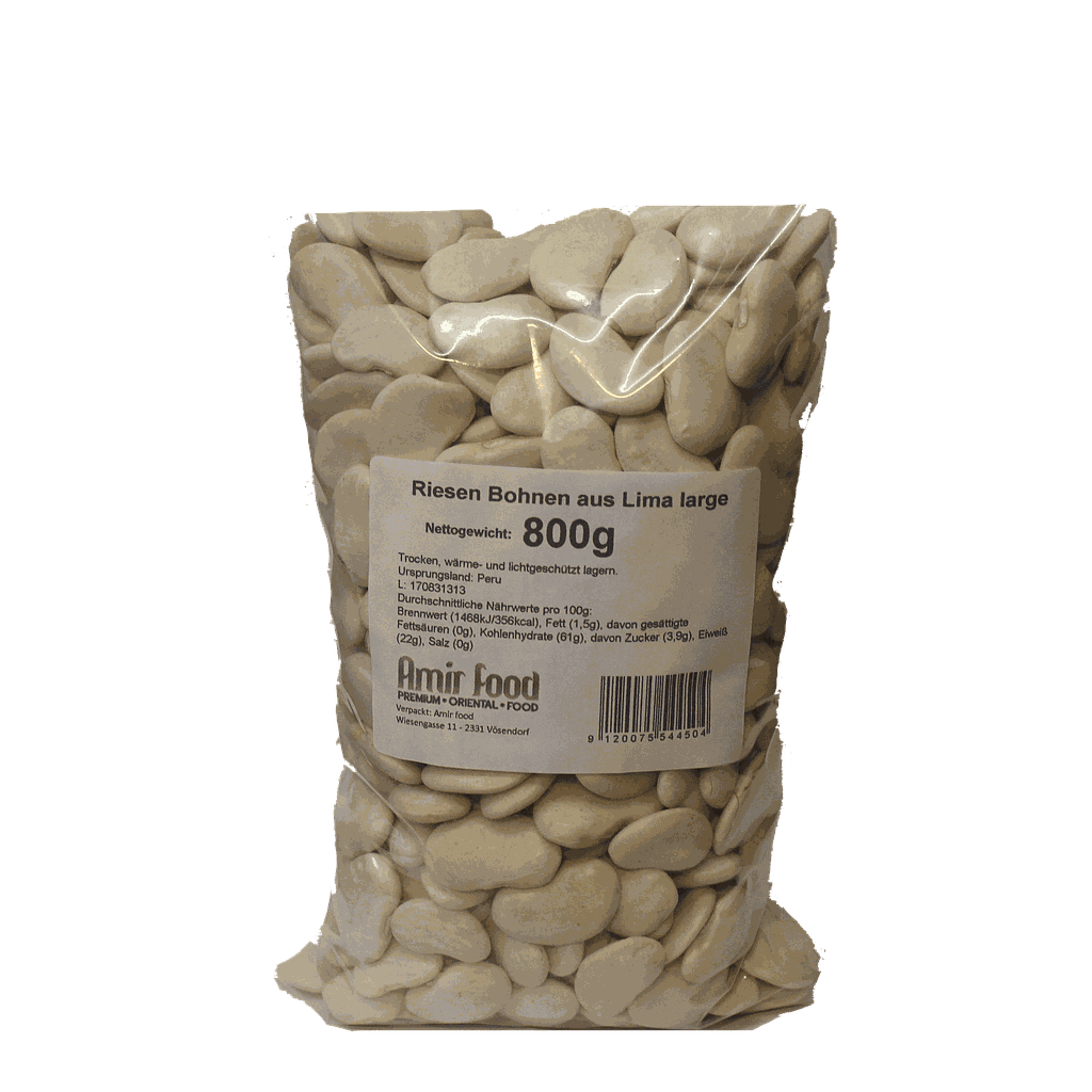 Weiße Lima Bohnen JUMBO (800g)