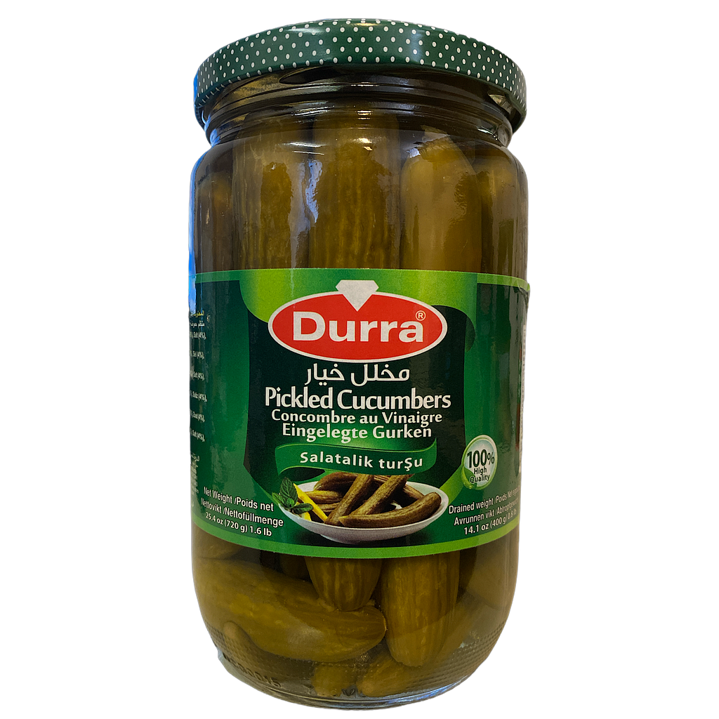 Durra eingelegte Gurken (720g.)