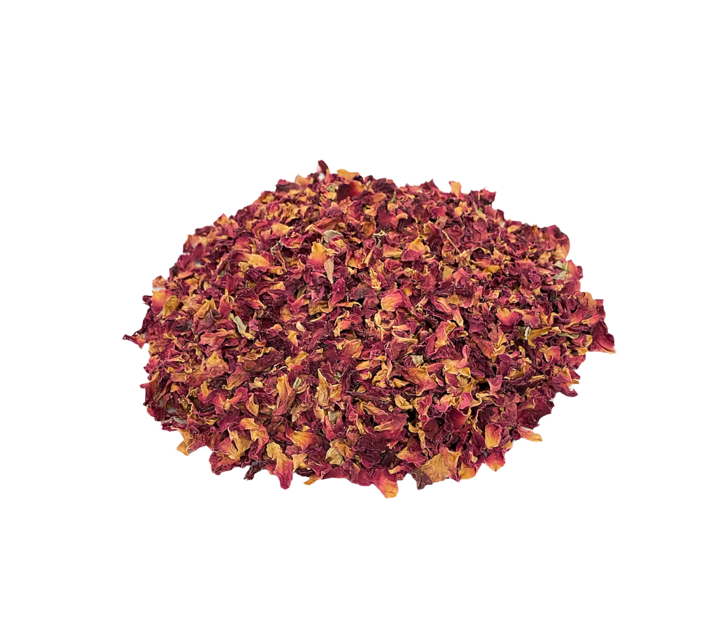 Rosenblütenblätter rot (1kg)