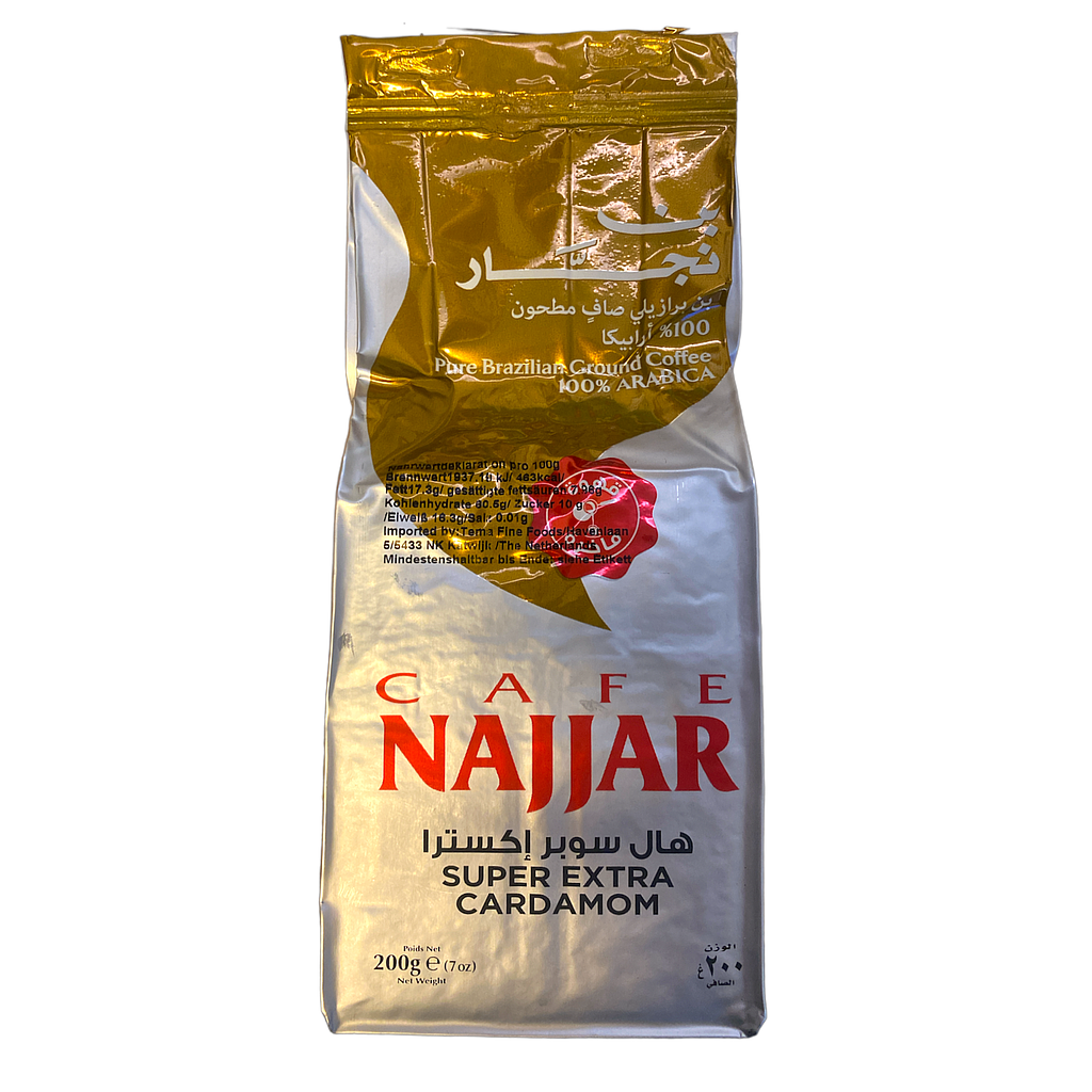 Najjar Kaffee mit super extra Kardamom (200g)