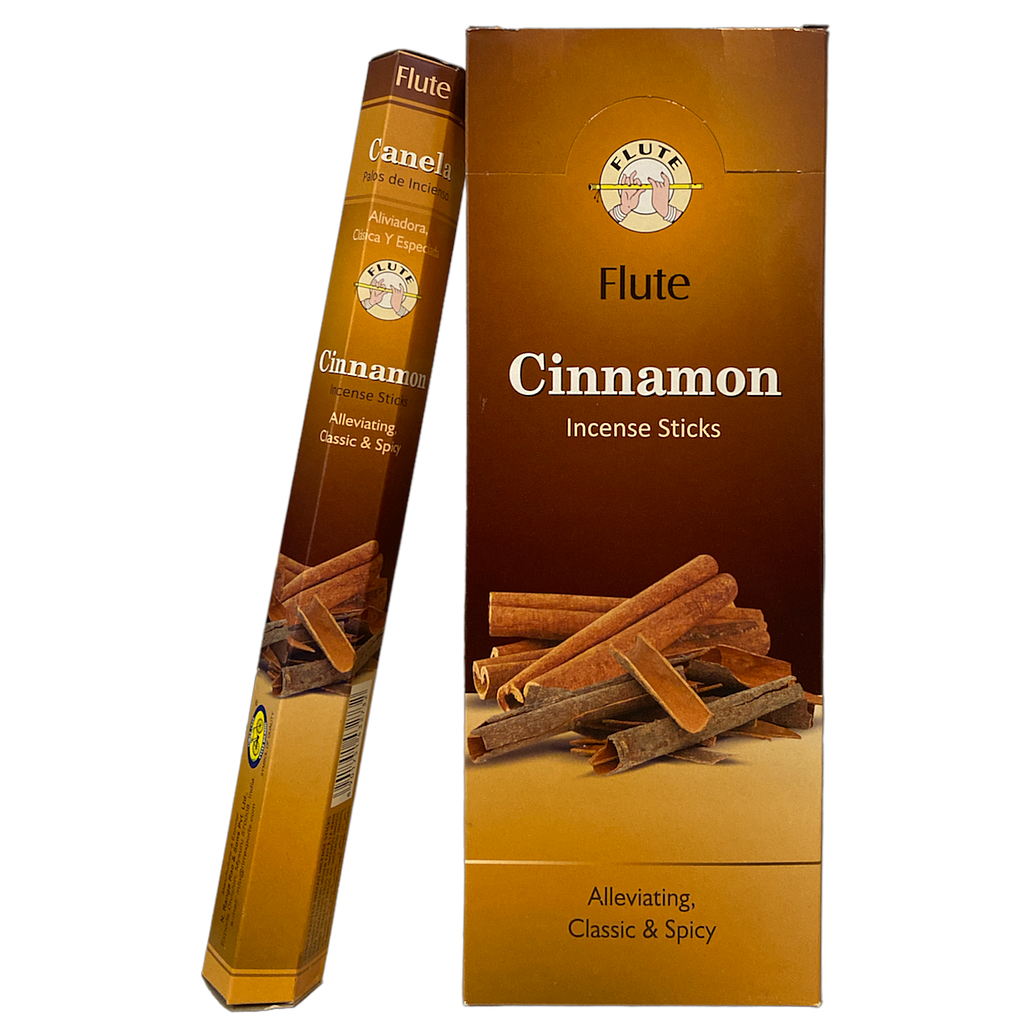 Flute Räucherstäbchen Zimt 