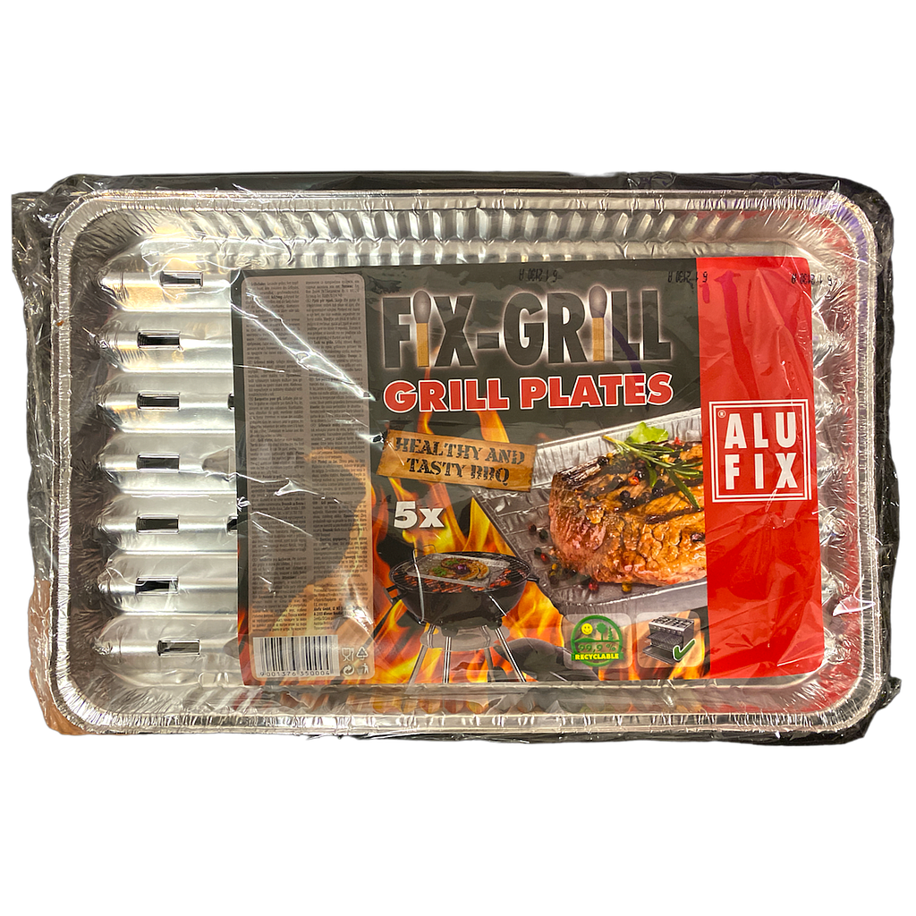 Alufix Grillplatte aus Aluminium (5Stk)