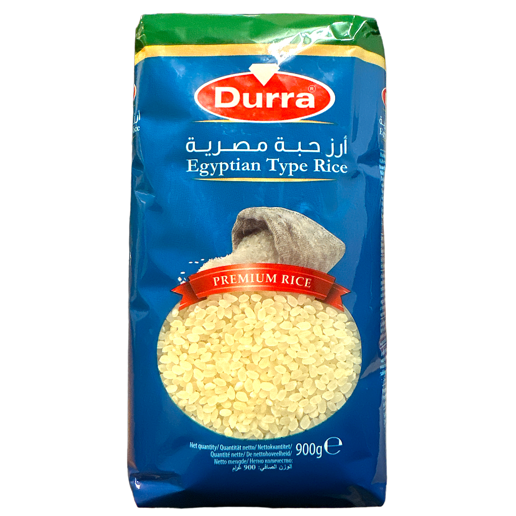 Durra ägyptischer Rundkorn Weißreis (900g)