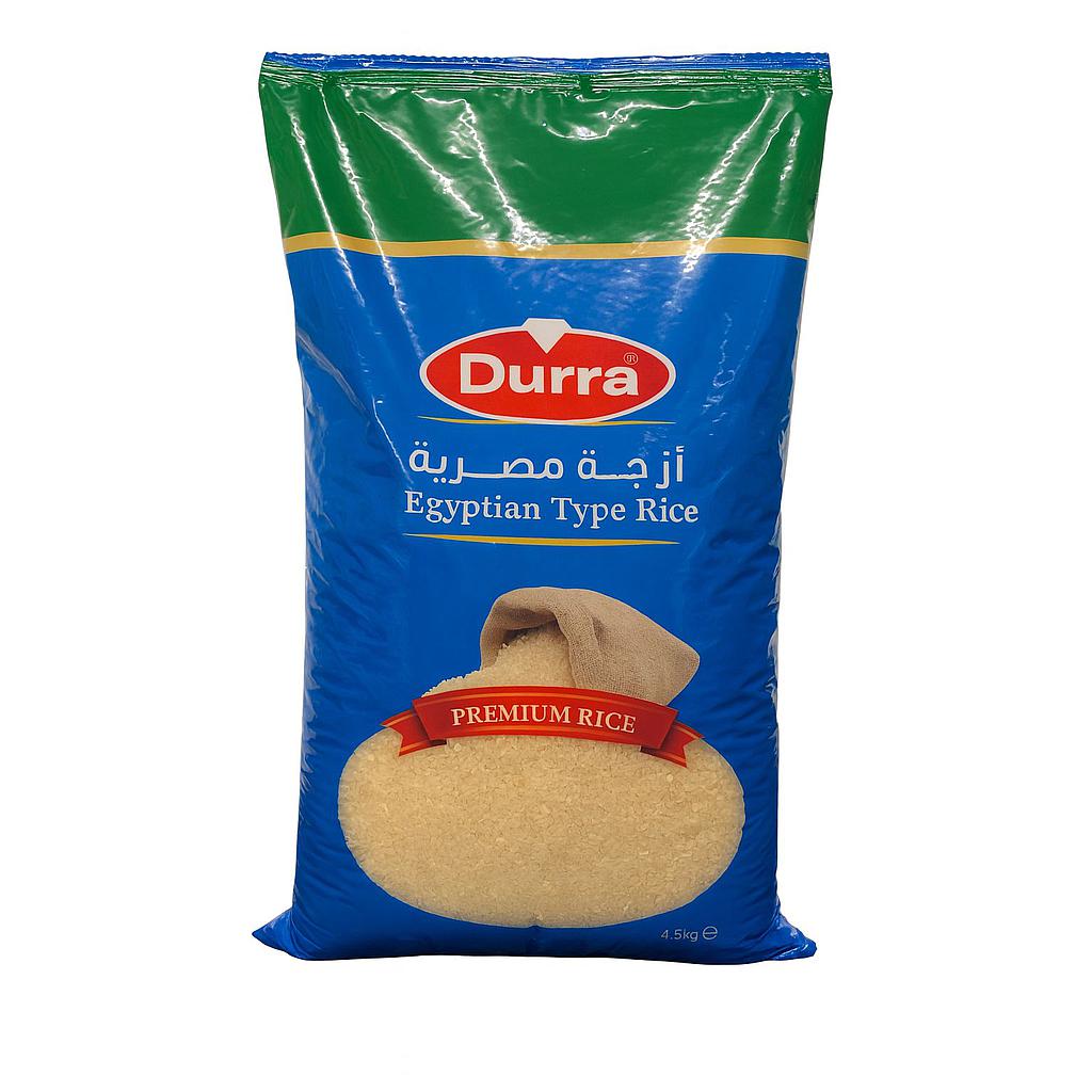 Durra ägyptischer Rundkorn Weißreis (4,5kg)