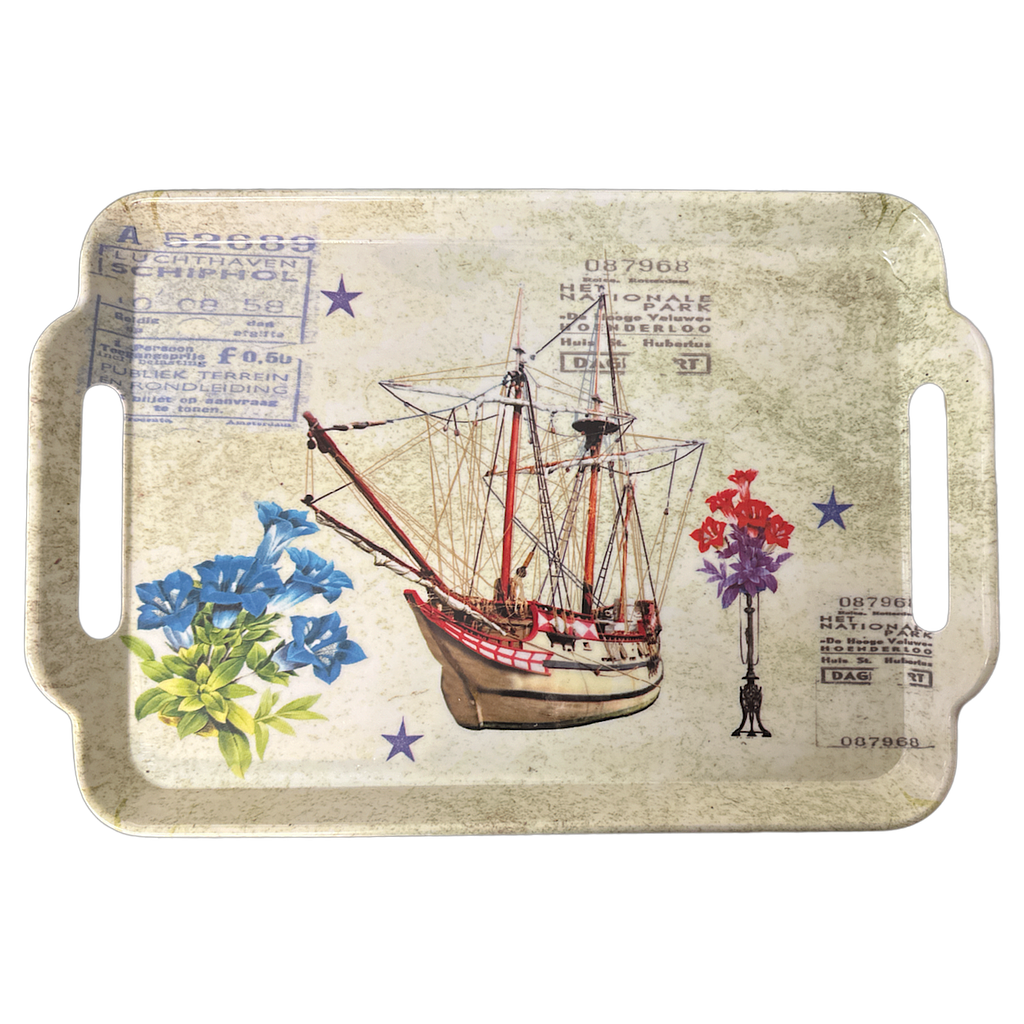 Serviertablett aus Plastik 27x41cm 248056
